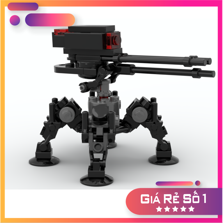 Le go đồ chơi lắp ráp robot moc mech gunlinger