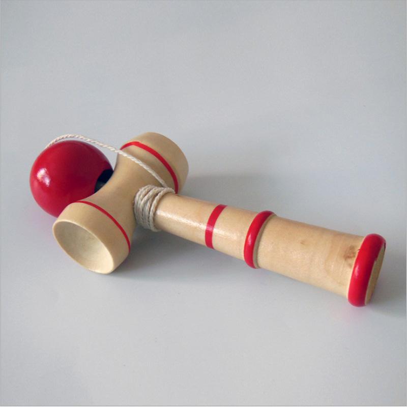 đồ chơi tung hứng kendama làm bằng gỗ tự nhiên, loại nhỏ dcg.kd3 (đường kính bóng d3cm) 3