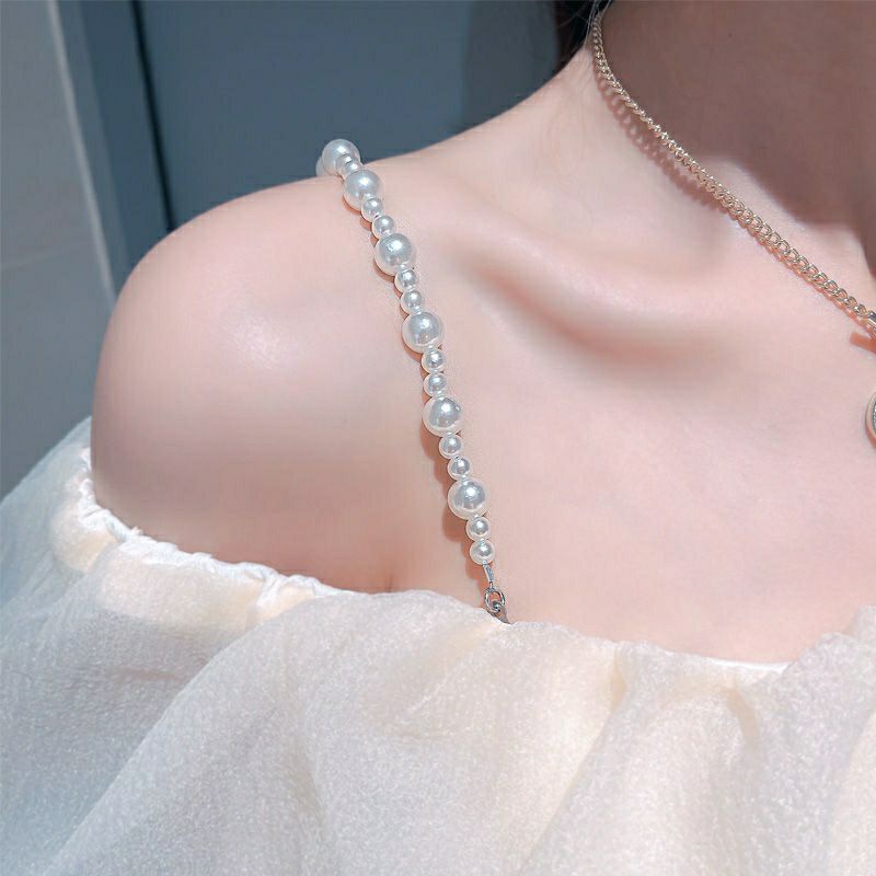 Dây áo trong dây áo ngực hạt châu cao cấp có thể co giãn tháo rời với áo trong mẫu DA010