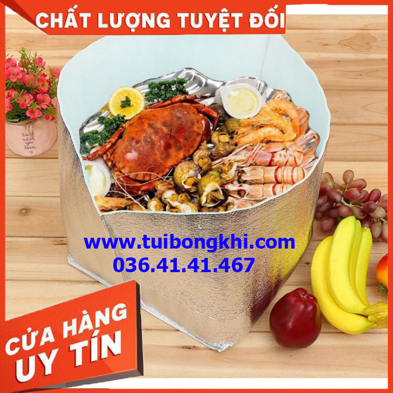 [Giá Xưởng] 01 Túi xốp bạc giữ nhiệt cho thực phẩm thức ăn ship gửi hàng, gói hàng, đóng hàng an toàn