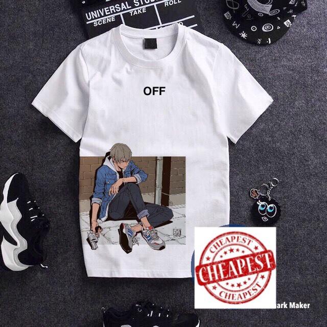 Áo thun nam nữ off mẫu 1 co bigsize cao cấp