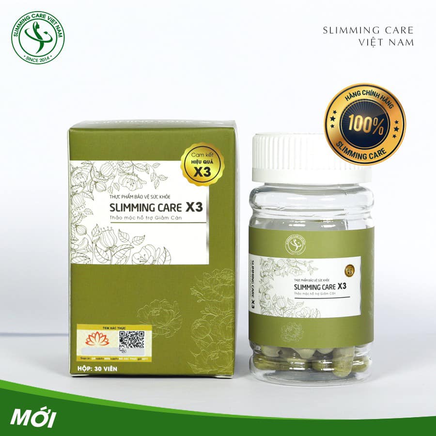 GIẢM CÂN SLIMMING CARE X3 (Cam kết chính hãng công ty)