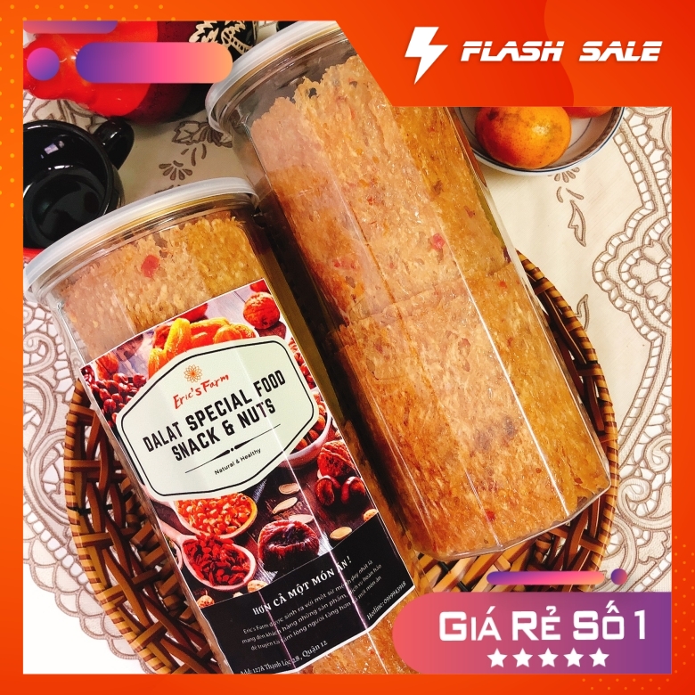 Mực cán tẩm gia vị 300g - siêu ngon - thấm vị