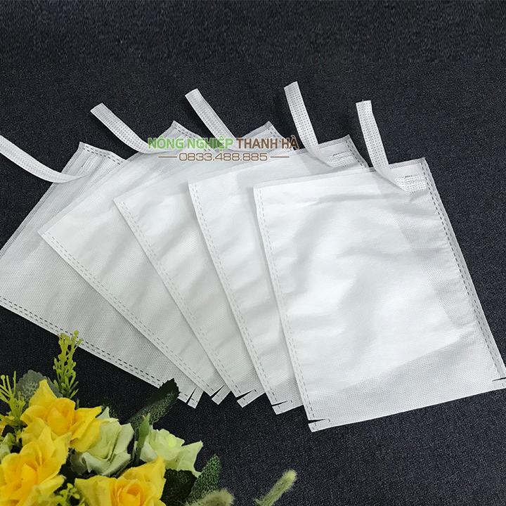 100 Túi bao trái ổi 16x20cm dây kẽm mềm
