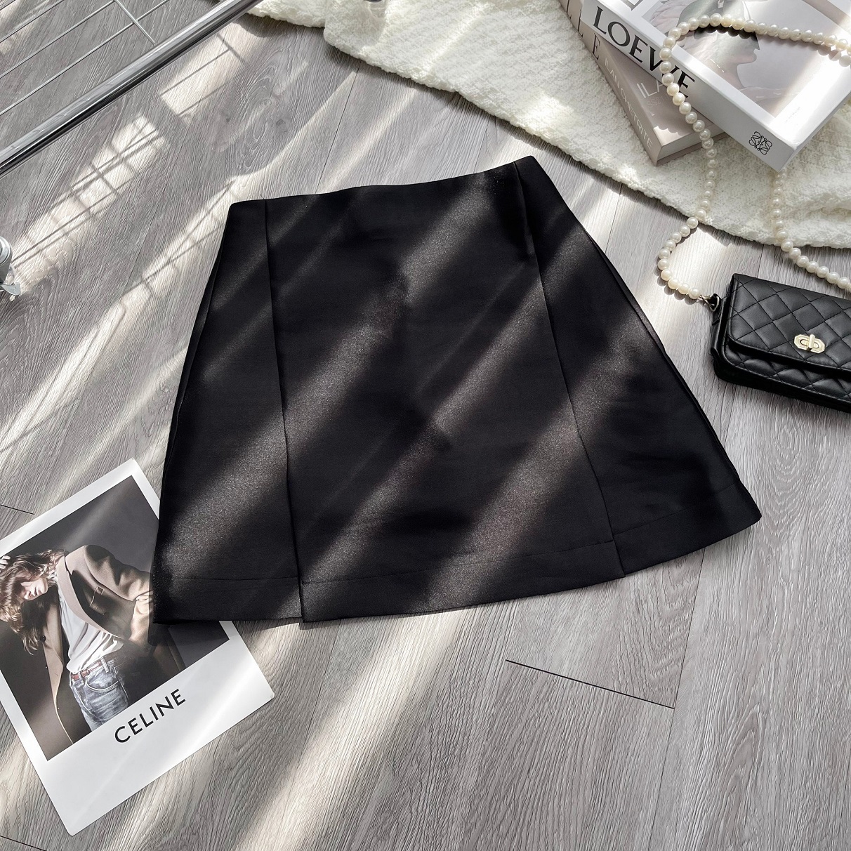 Chân váy bigsize nữ tú mỡ chân váy bigsize thiết kế trẻ trung chân váy tafta cv0059 hợp đi làm đi chơi đủ size 45-80kg