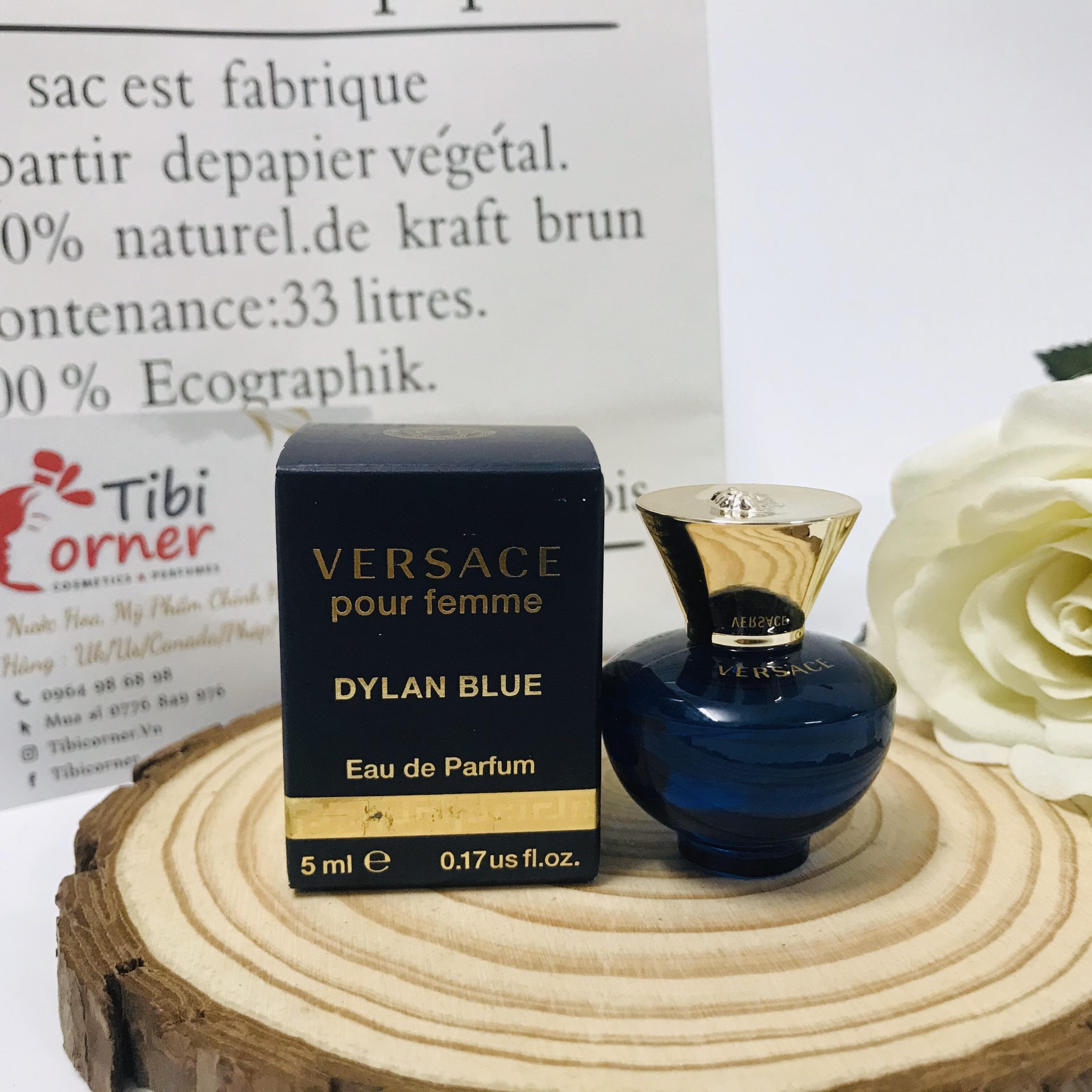 Nước Hoa nữ Versacee Dylan Blue Pour Femme EDP 5ml