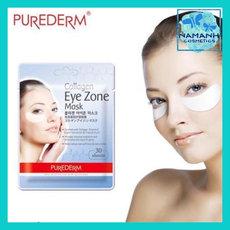 Dưỡng mắt Purederm Collagen Eye Zone 30 miếng