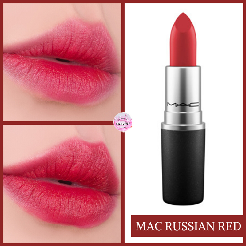 Son mac matte màu 612 russian red - màu đỏ cổ điển