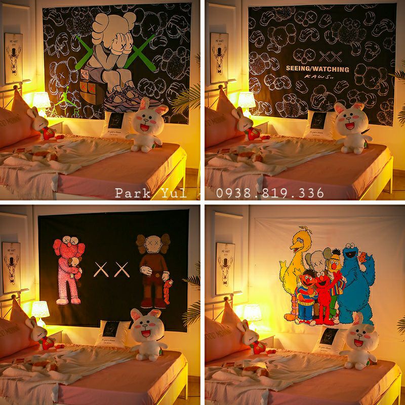 Tranh Vải Treo Tường Decor , Thảm Trang Trí