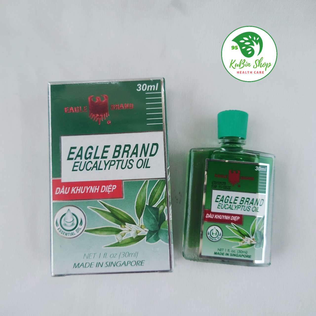 Dầu Khuynh Diệp Con Ó Singapore Eagle Brand Eucalyptus Oil 30ml