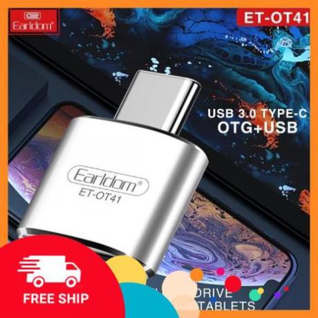 Cổng otg chuyển đổi từ usb type c sang usb 3.0 - jack otg chính hãng earldom