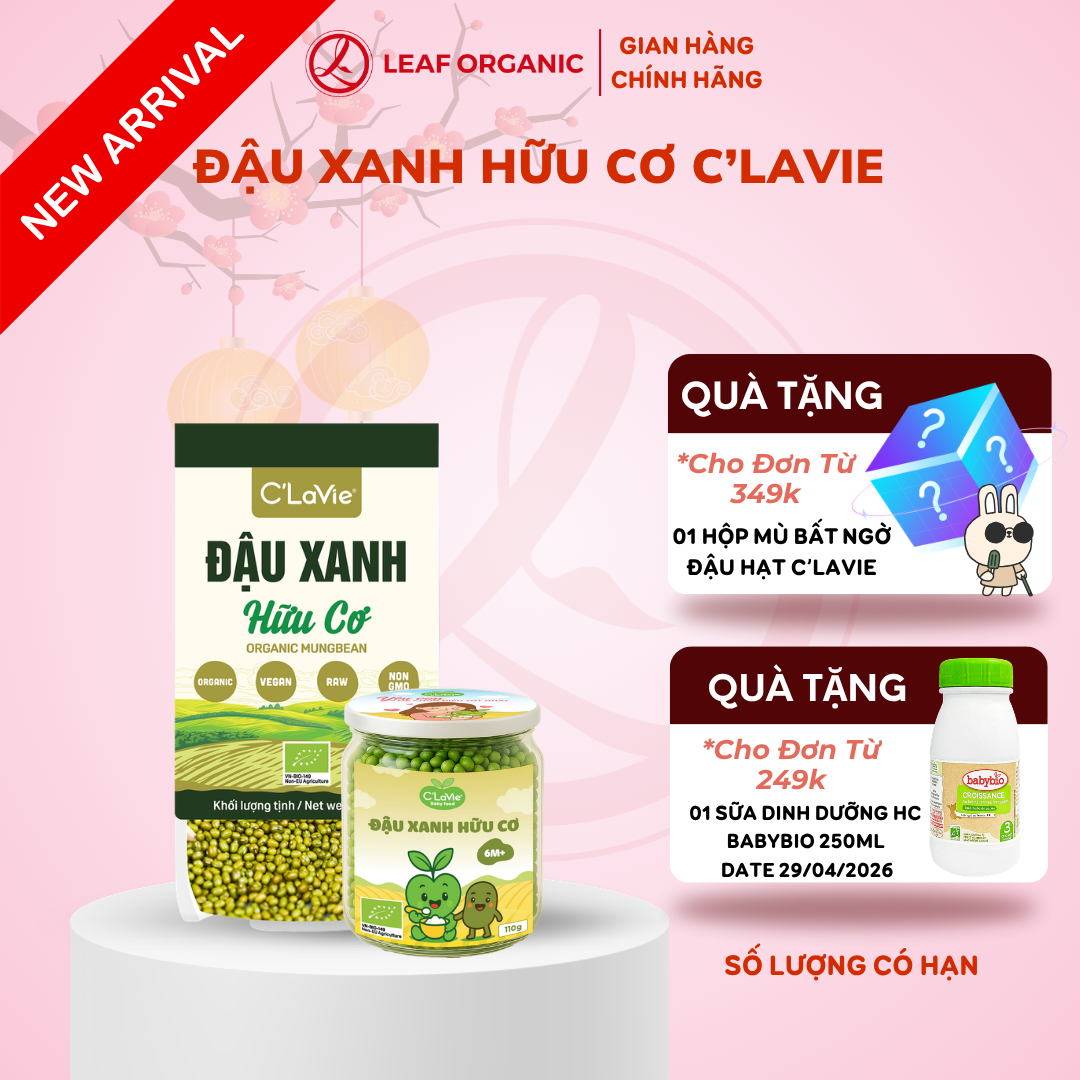 C'LaVie Đậu xanh hữu cơ