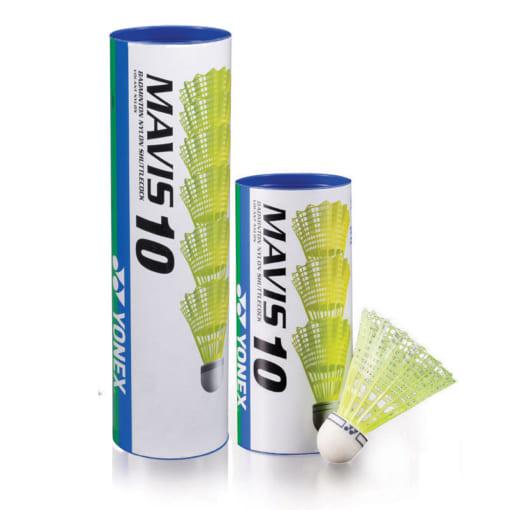 Quả cầu lông nhựa - Chính hãng Yonex- Ống cầu lông nhựa Yonex Mavis 10 (6 quả)