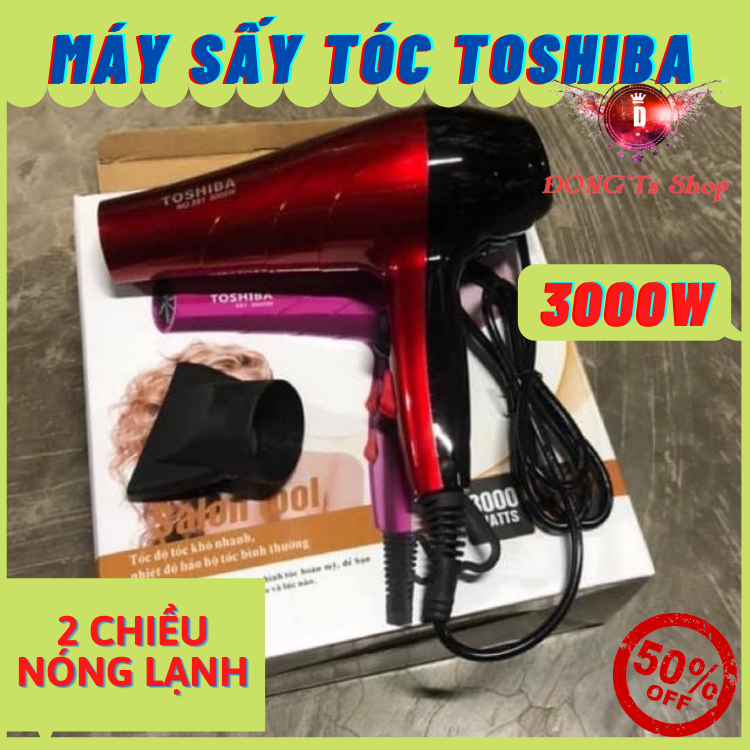 Máy sấy tóc tosha - Máy sấy tóc cao cấp - Máy sấy tóc Tosha 3000W - mua máy sấy tóc - Giảm giá 50% - 2 chiều nóng lạnh - dễ dàng sử dụng - BH UY TÍN TẠI VanDongTS Shop