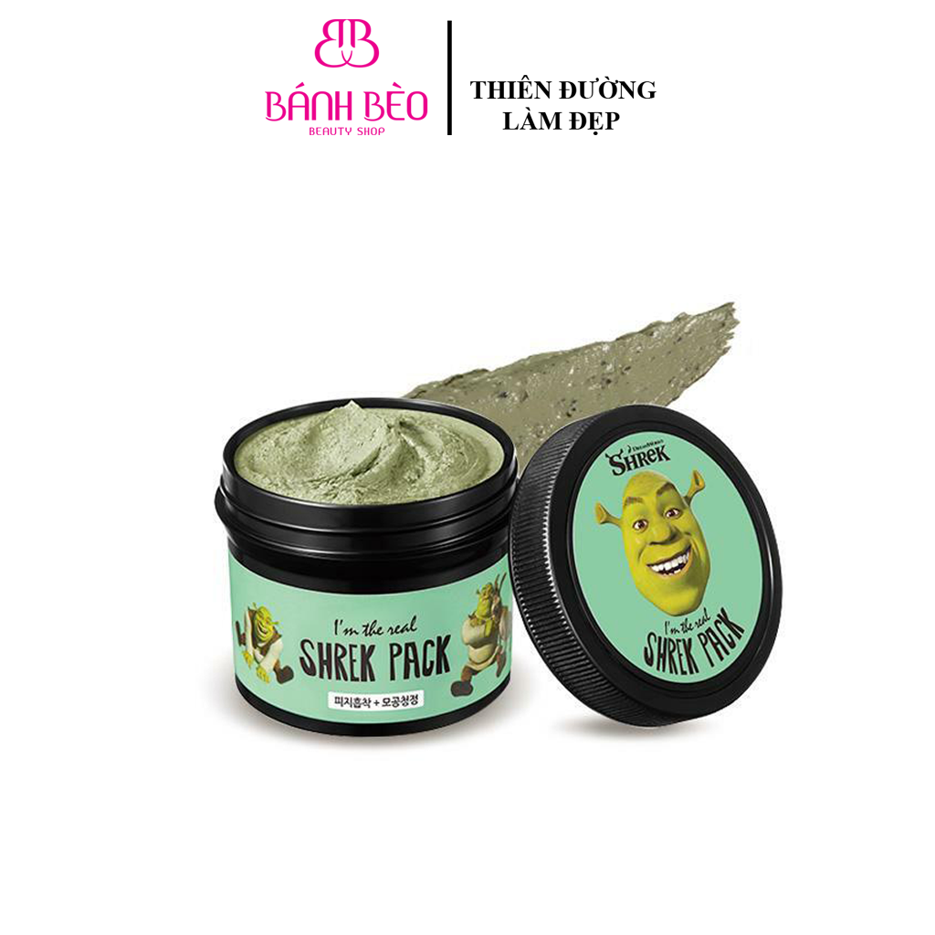 Mặt nạ đất sét bạc hà Dreamworks I'm The Real Shrek Pack - 110g