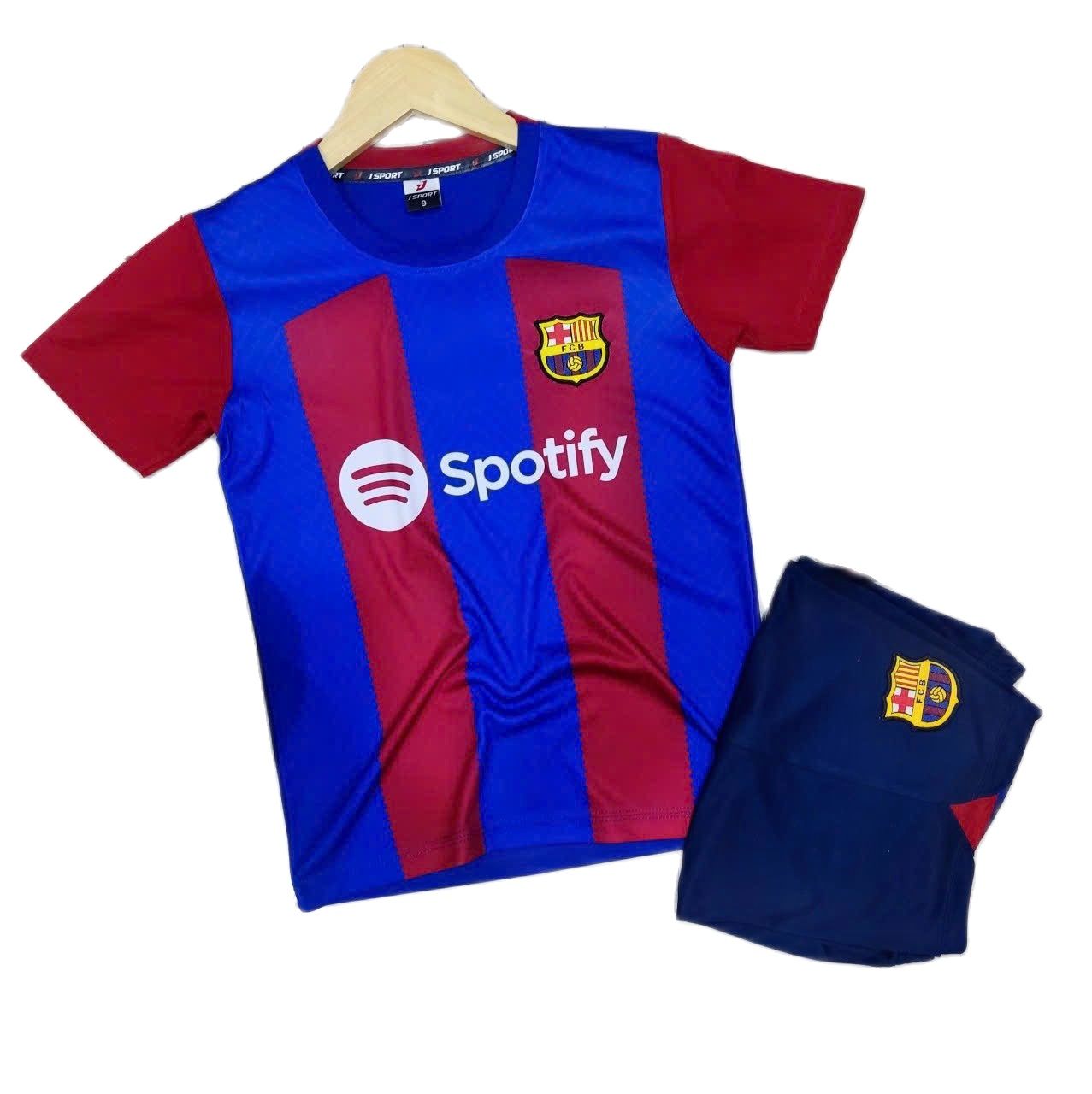 Bộ đồ đá banh trẻ em mới Barca Barcelona 2023-2024