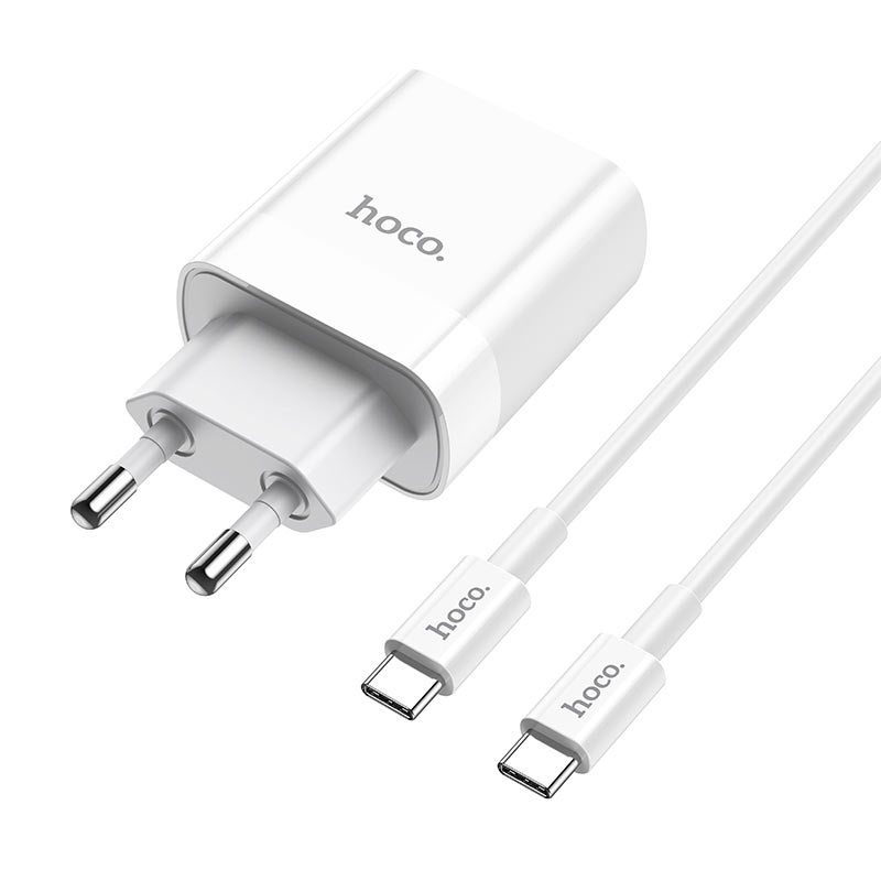 Củ Sạc Nhanh 2 Cổng💝CAO CẤP💝Cốc Sạc Hoco C80/C80A Sạc Nhanh 20W (QC 3.0, PD) Cho Iphone/Android - Bảo Hành 1 Năm