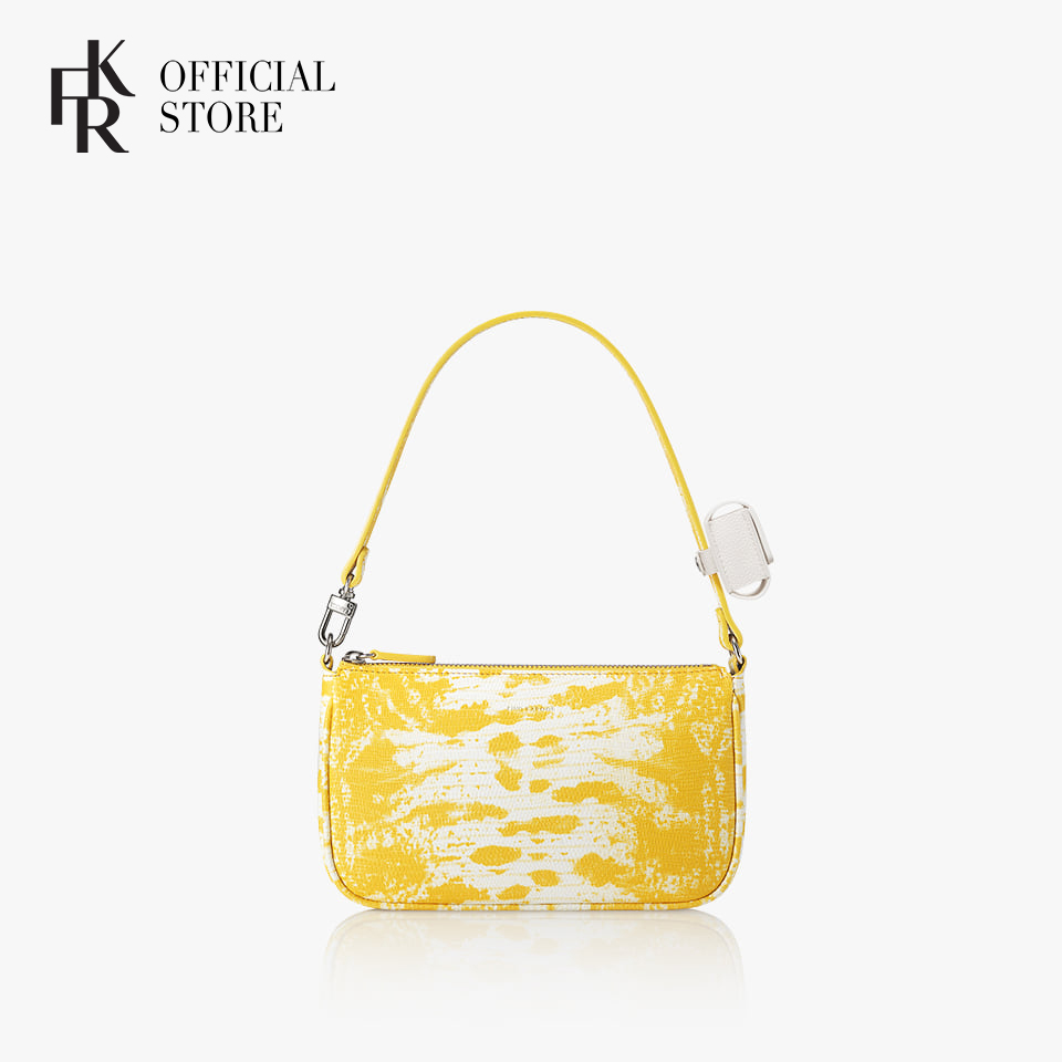 [CHÍNH HÃNG] Túi xách nữ Hàn Quốc Find Kapoor Melar Bag 22 Lizard FGCL22BZ0YL - màu vàng