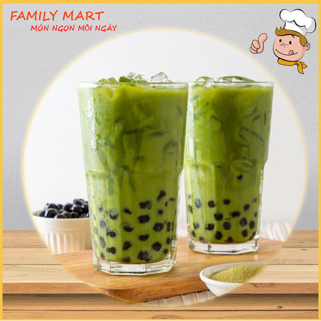 Set trà sữa Matcha tự pha 500gr thơm ngon như tiệm