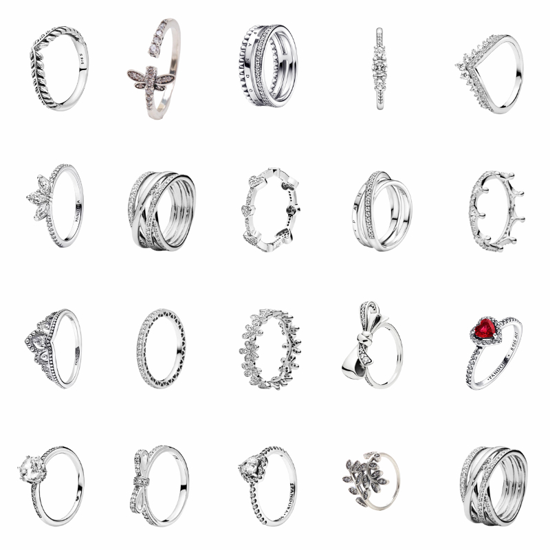 Nhẫn Pandora bạc S925 cao cấp Silver Ring - Nobox