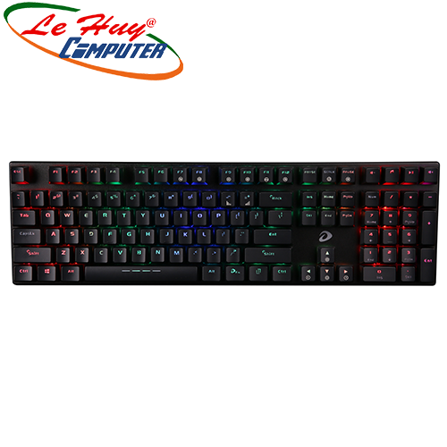 Bàn phím cơ dareu ek810 black multi-led