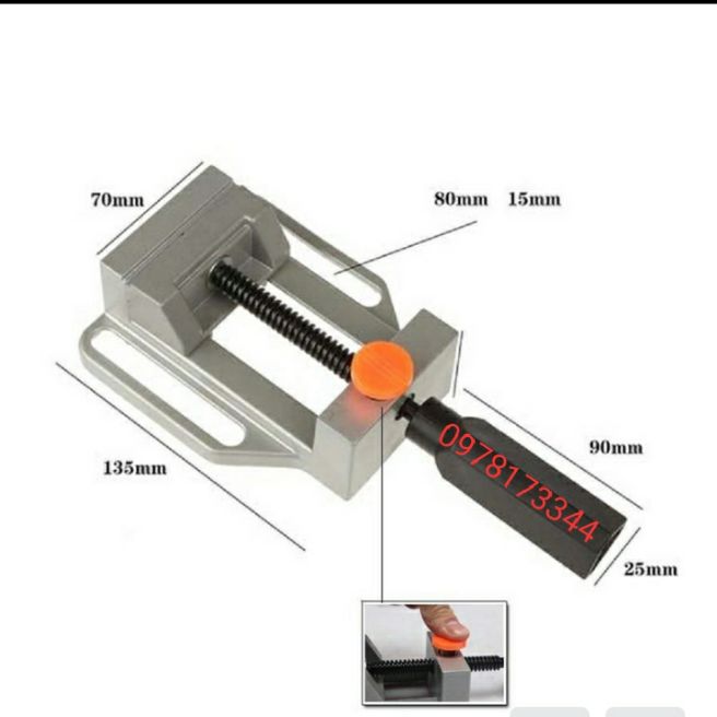 Ê tô bàn kẹp tháo ráp nhanh 70mm
