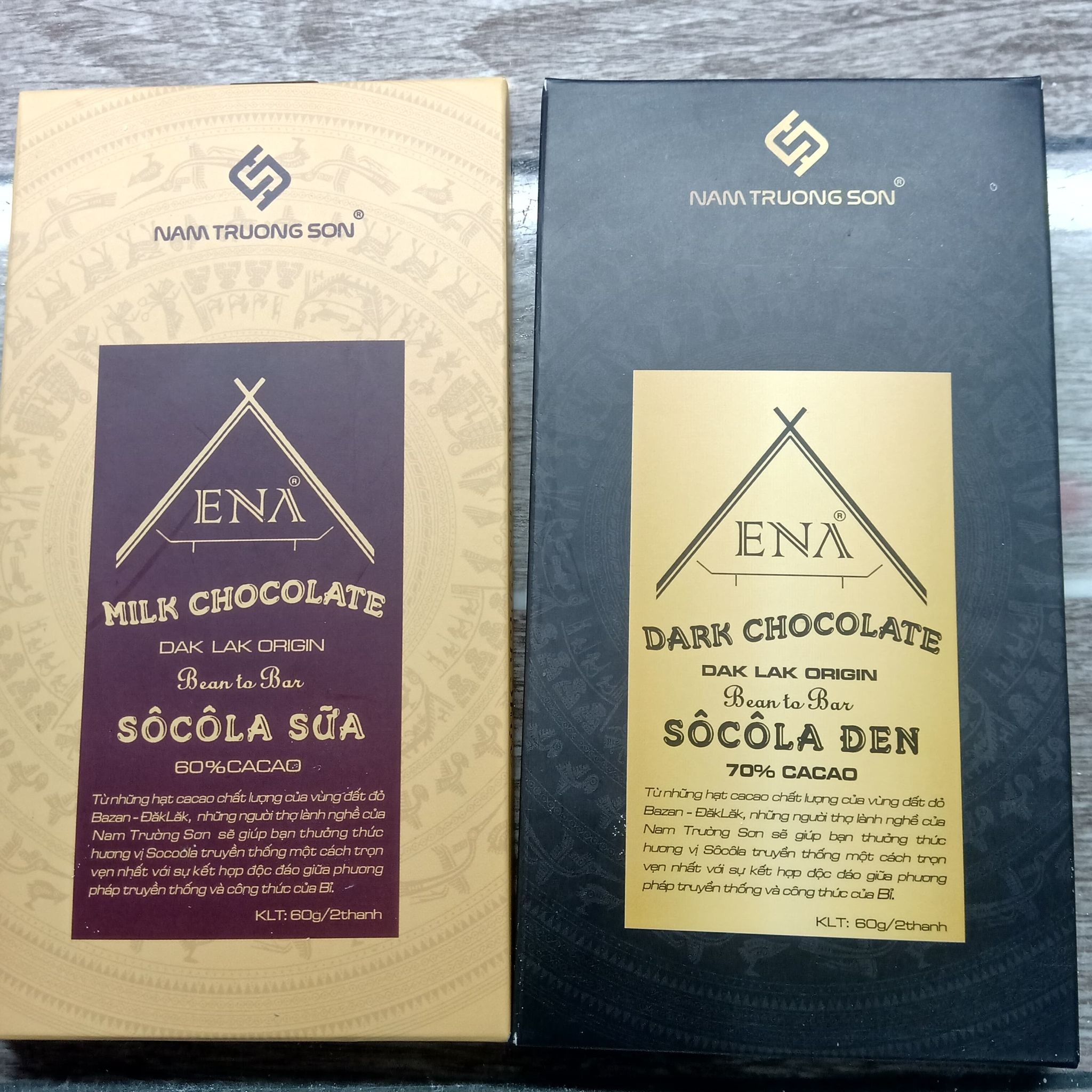 Socola ena 1hộp 2 thanh nam trường sơn