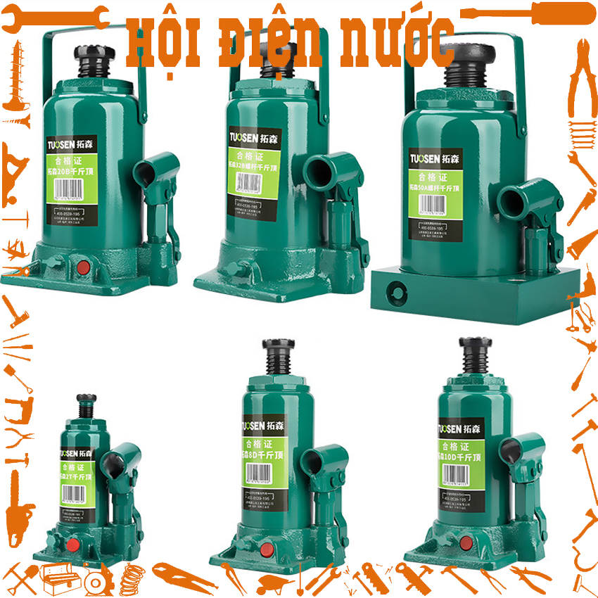 Con đội thủy lực TUOSEN kích thủy lực Khả năng đội 2-50 tấn