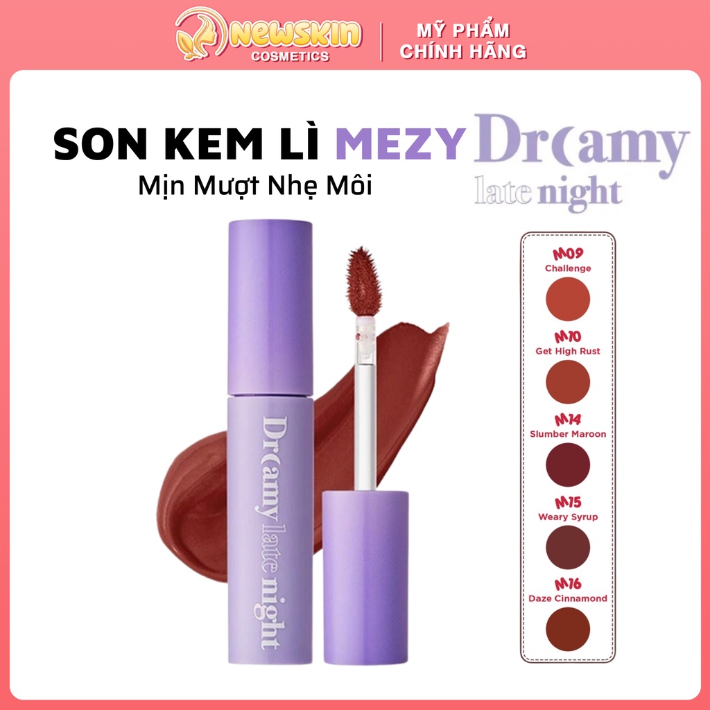 Son kem lì Merzy Dreamy Late Night Mellow Tint 4g