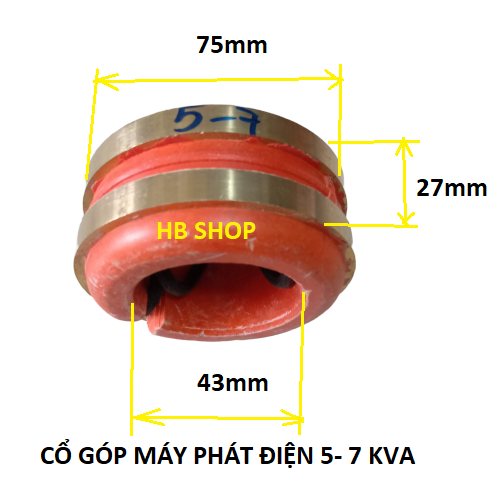 Cổ góp máy phát điện 5-7 kva