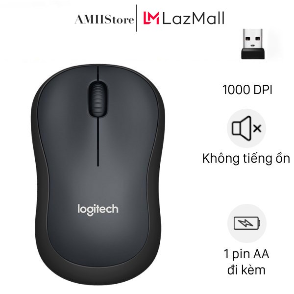 Giá rẻ Chuột Logitech M220 Silent  - Chuột Văn Phòng Không Dây