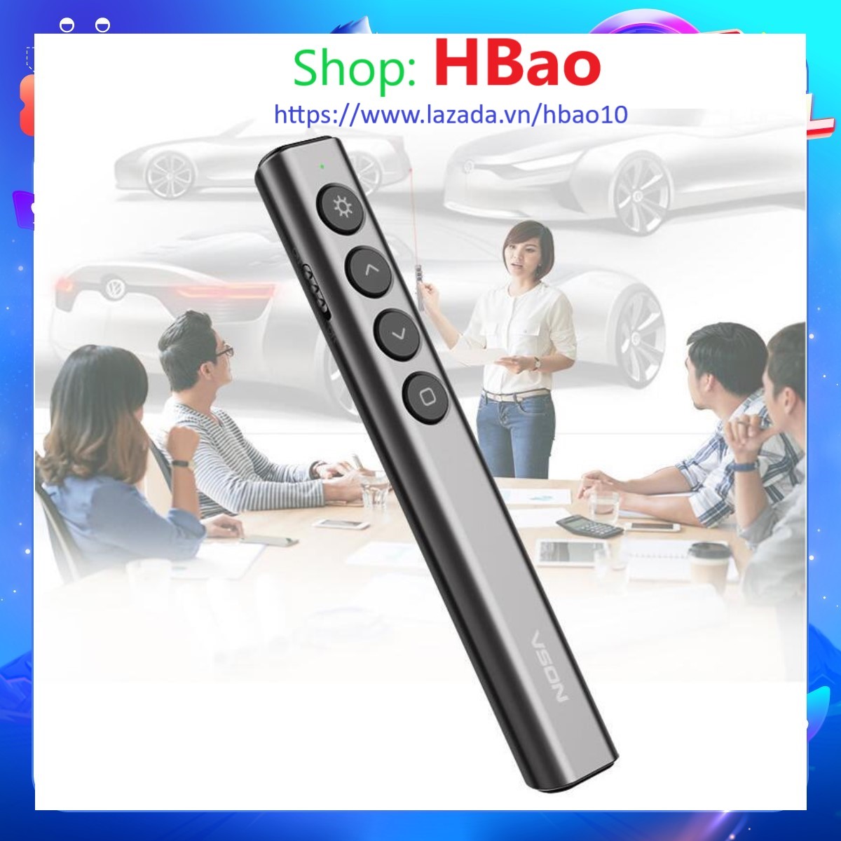 Bút laser trình chiếu slide vson n35