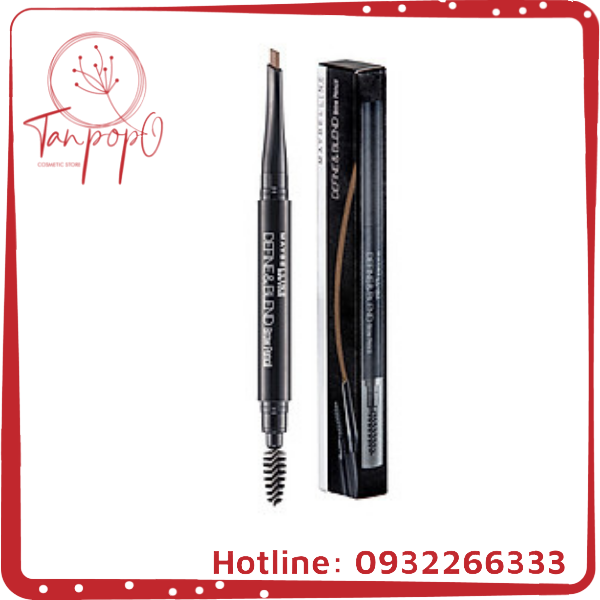 Chì Kẻ Mày 2 Đầu sắc nét tự nhiên Maybelline New York Define & Blend Brow Pencil 0.16g