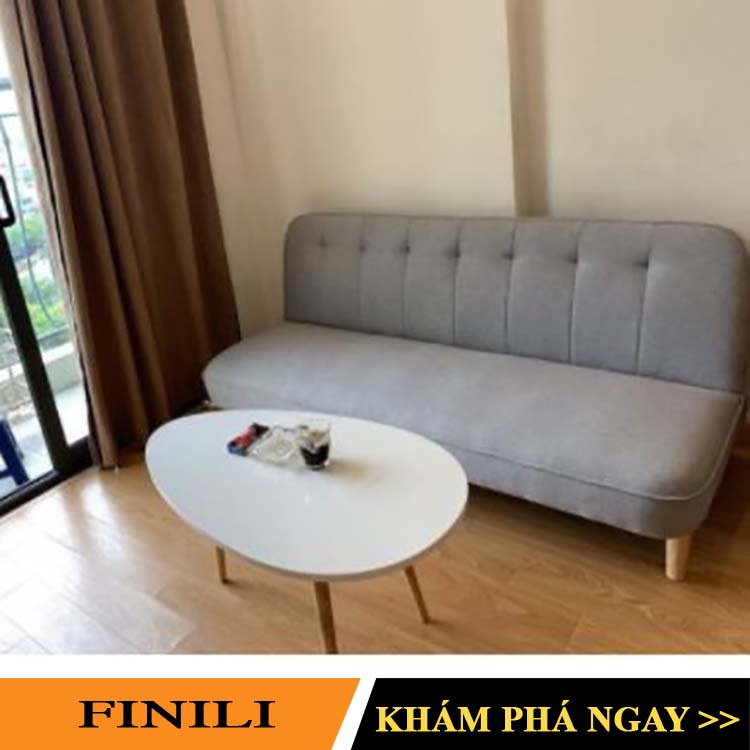 🎉Bàn trà bàn sofa Bắc Âu hình ovan màu vàng hiện đại FNL-55🎉