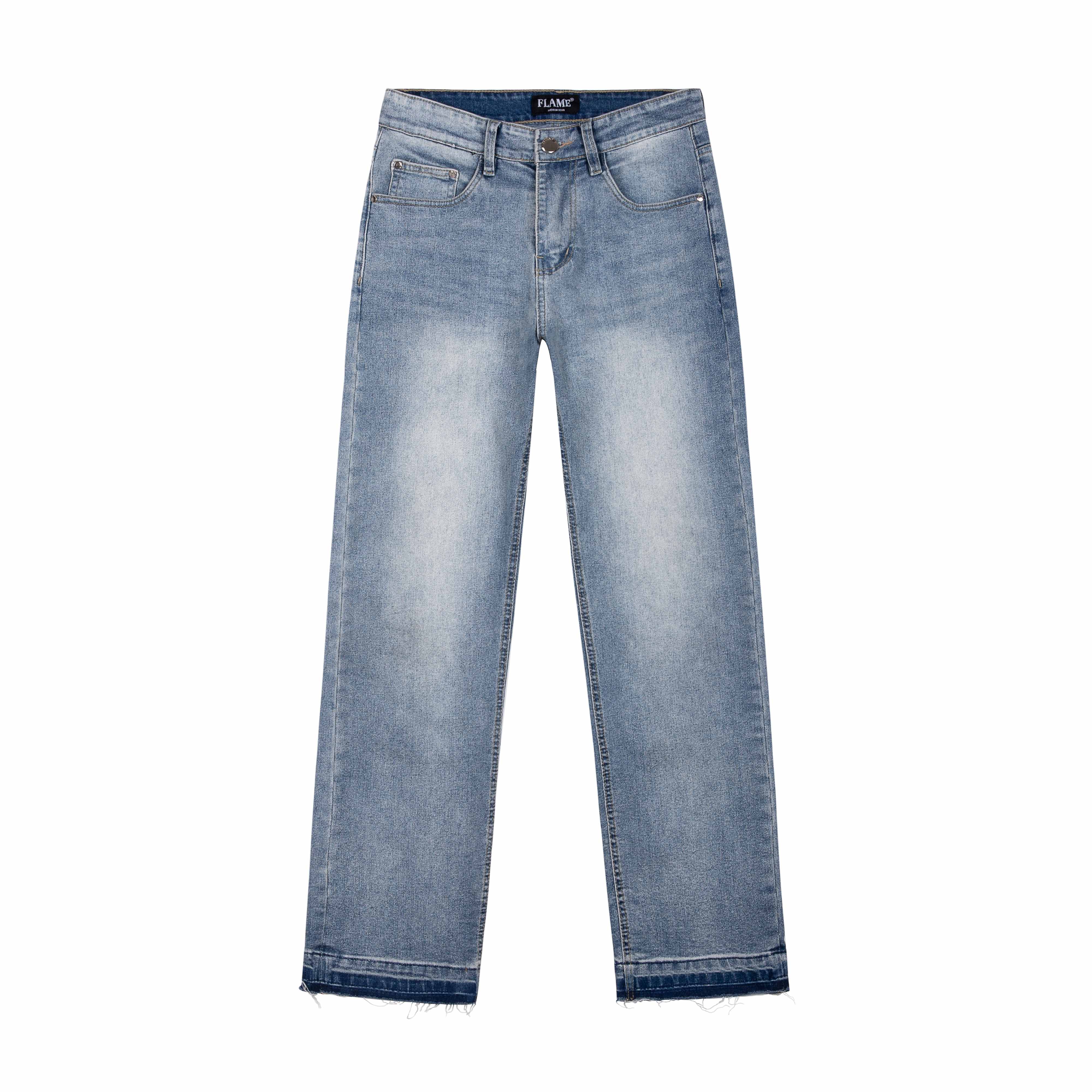 Quần Jeans Nam Ống Suông - Straight Denim in Light Blue
