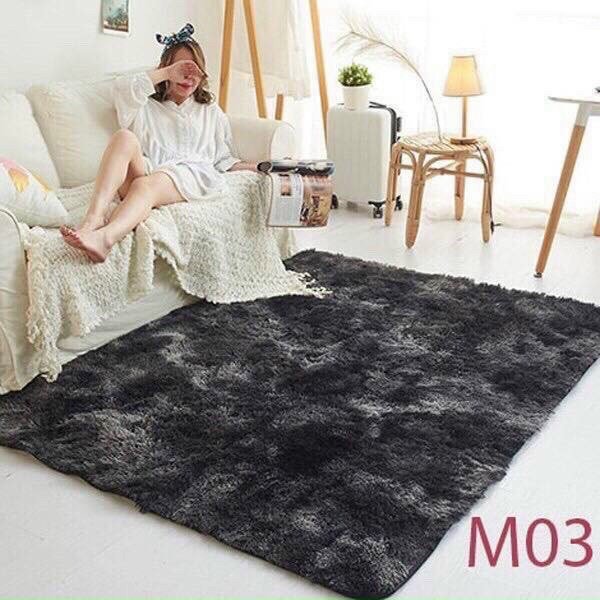 Thảm Lông Loang Trải Sàn Lông Dày 1m6x2m,có chọn màu