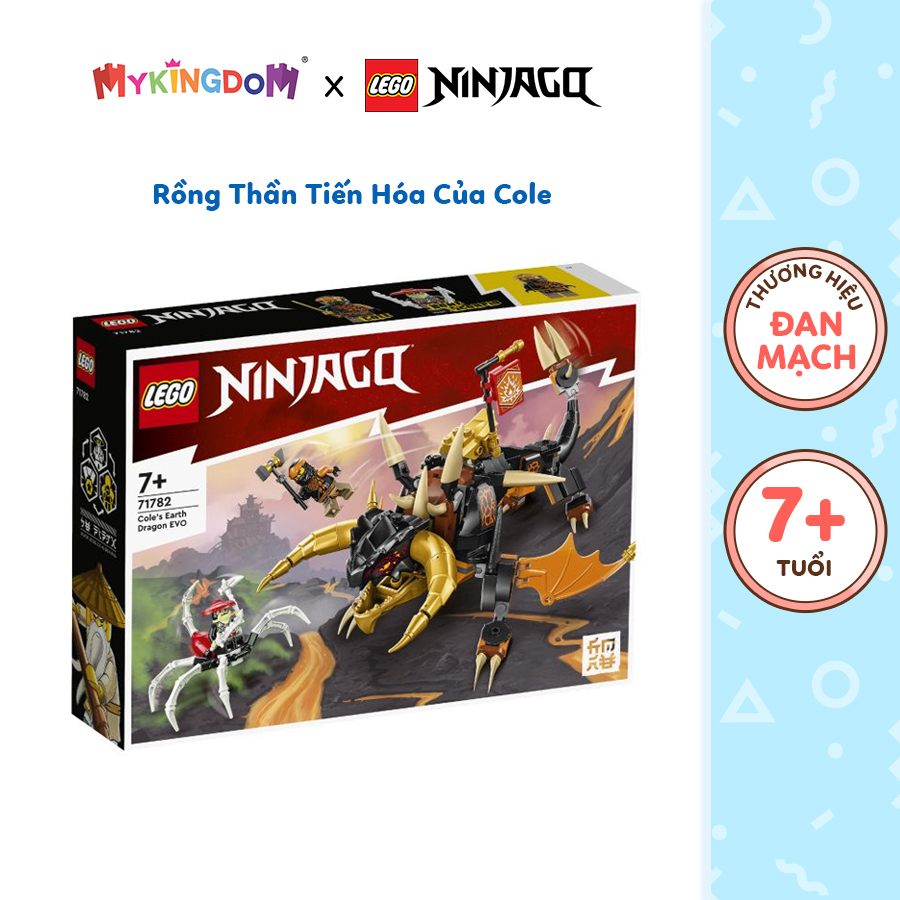 Đồ chơi lắp ráp lego ninjago rồng thần tiến hóa của cole 71782