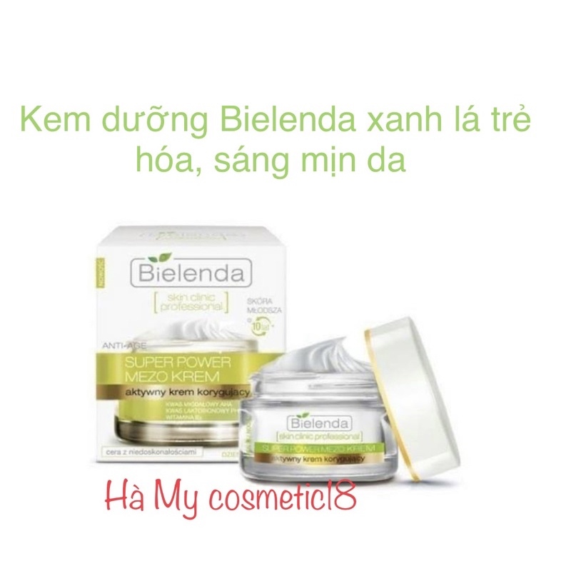 [ HOT SALE ] Kem dưỡng Bielenda xanh lá trẻ hóa sáng mịn da