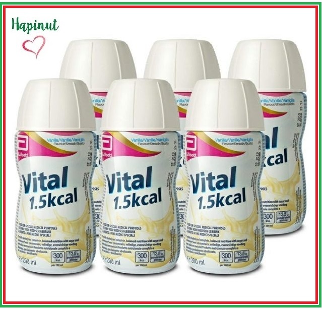 [HCM]SỮA VITAL THỦY PHÂN DÀNH CHO BỆNH NHÂN KÉM HẤP THU - LỐC 6 CHAI