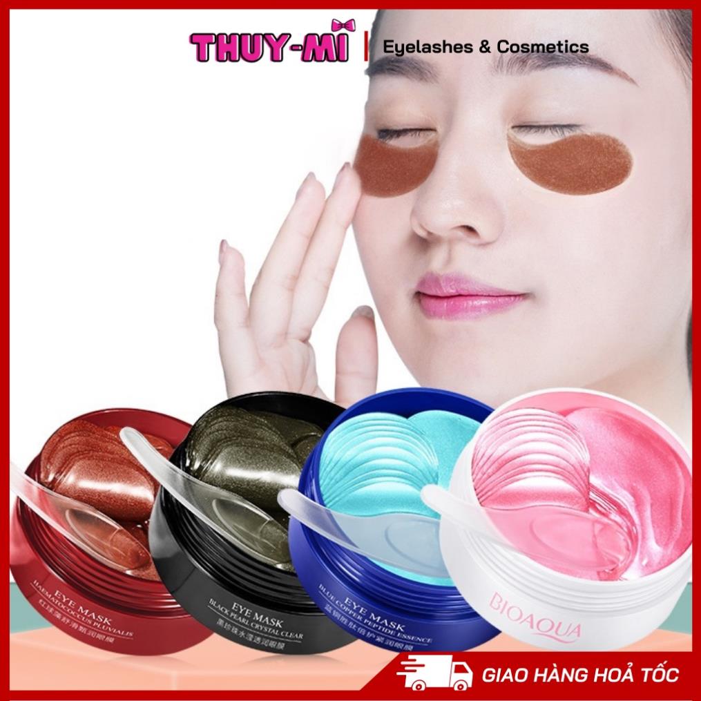 Hộp 60 miếng mặt nạ dưỡng mắt bioaqua giảm quầng thâm mắt