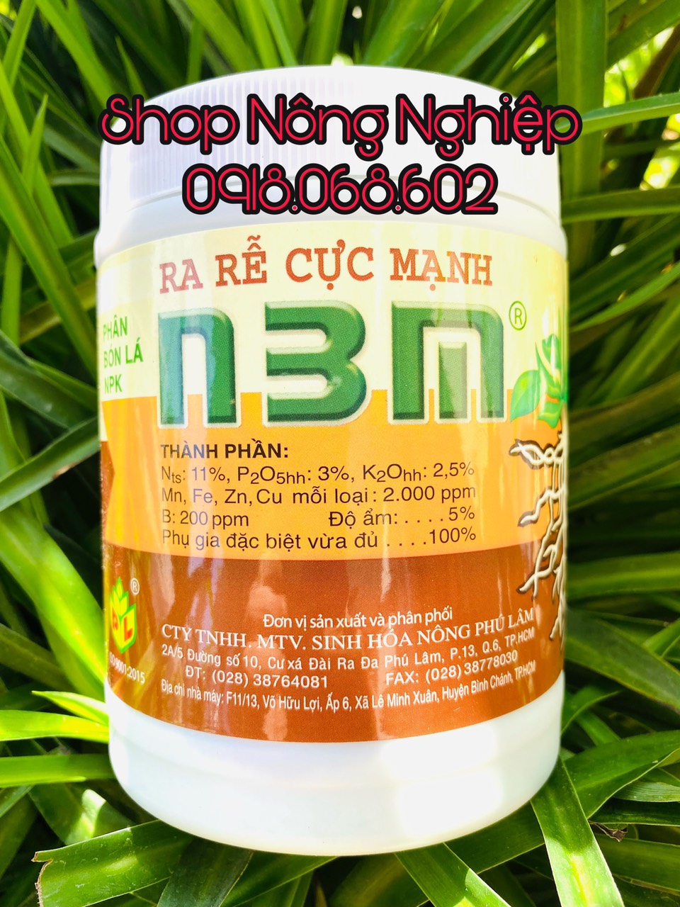 N3M 500gr, sản phẩm kích ra rễ, đâm chồi, xanh cây tốt lá