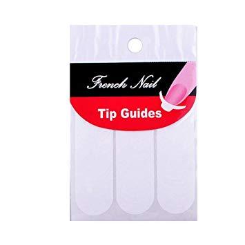 Mẫu decal sơn french tiện dụng French Nail Tip Guides