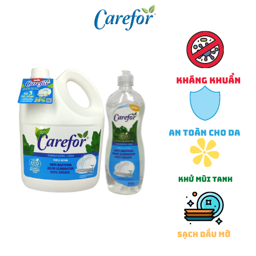 Nước rửa chén chén carefor thái lan chiết xuất từ thiên nhiên không gây kích ứng cho da