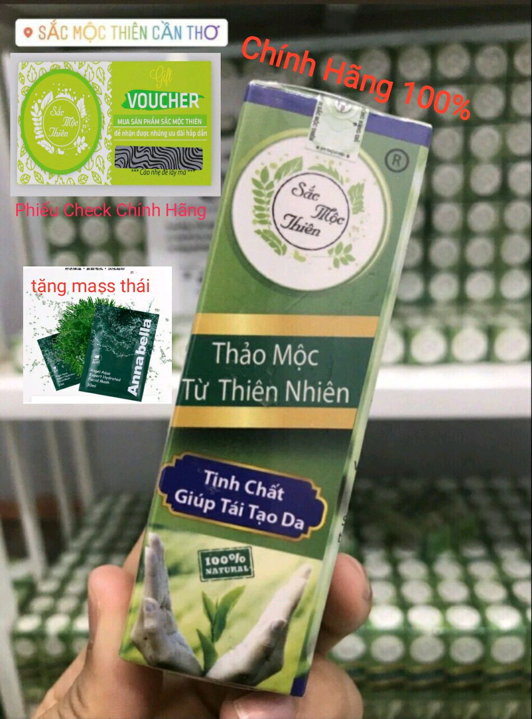 Serum Tái Tạo Siêu Tốc Dành Cho Da Lì Sắc Mộc Thiên - Mụn Thâm - Sẹo Rỗ - Nám Tàn Nhang