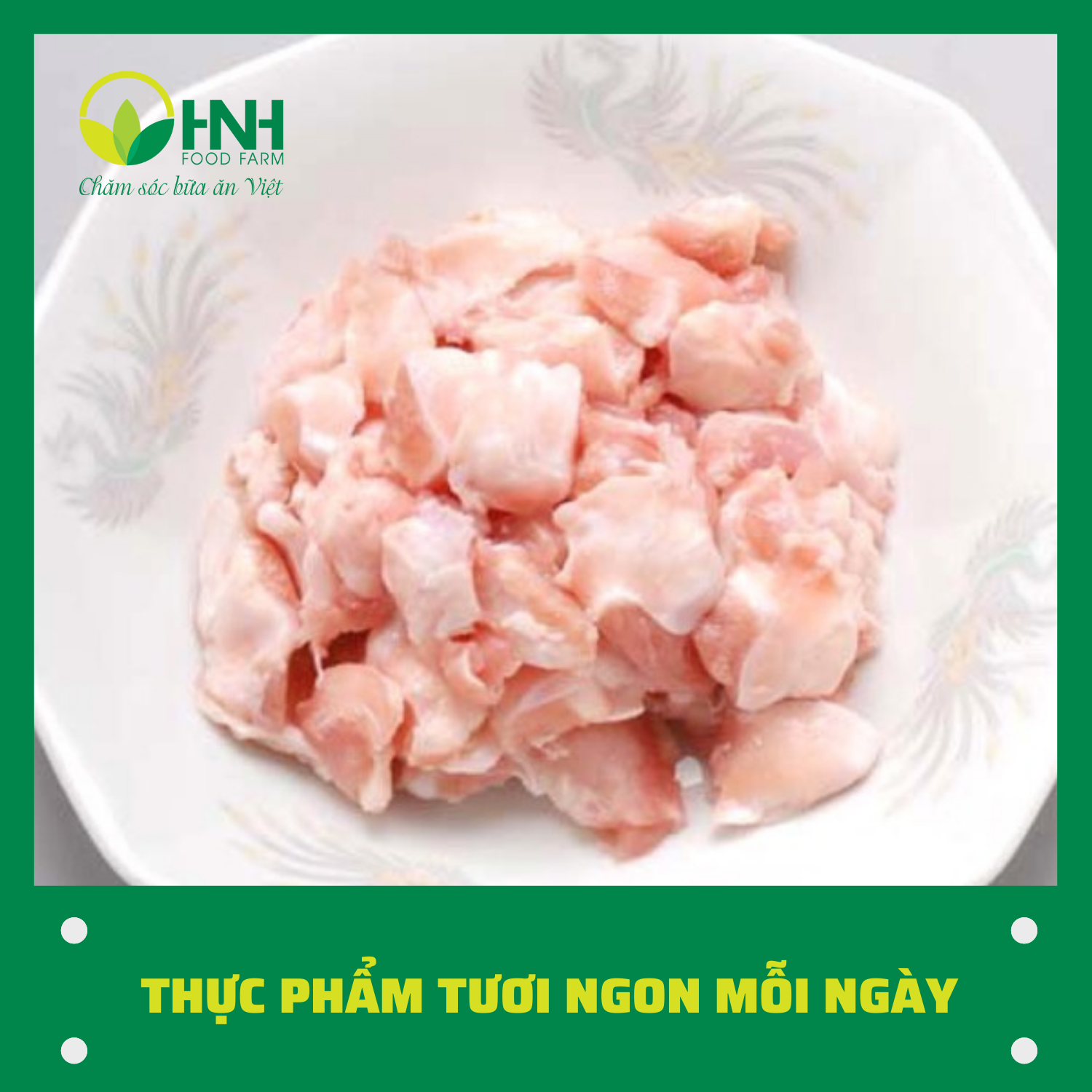 [CHỈ GIAO HÀ NỘI] Sụn gà sạch chuẩn ngon trợ giá mùa dịch - HNH Food Farm