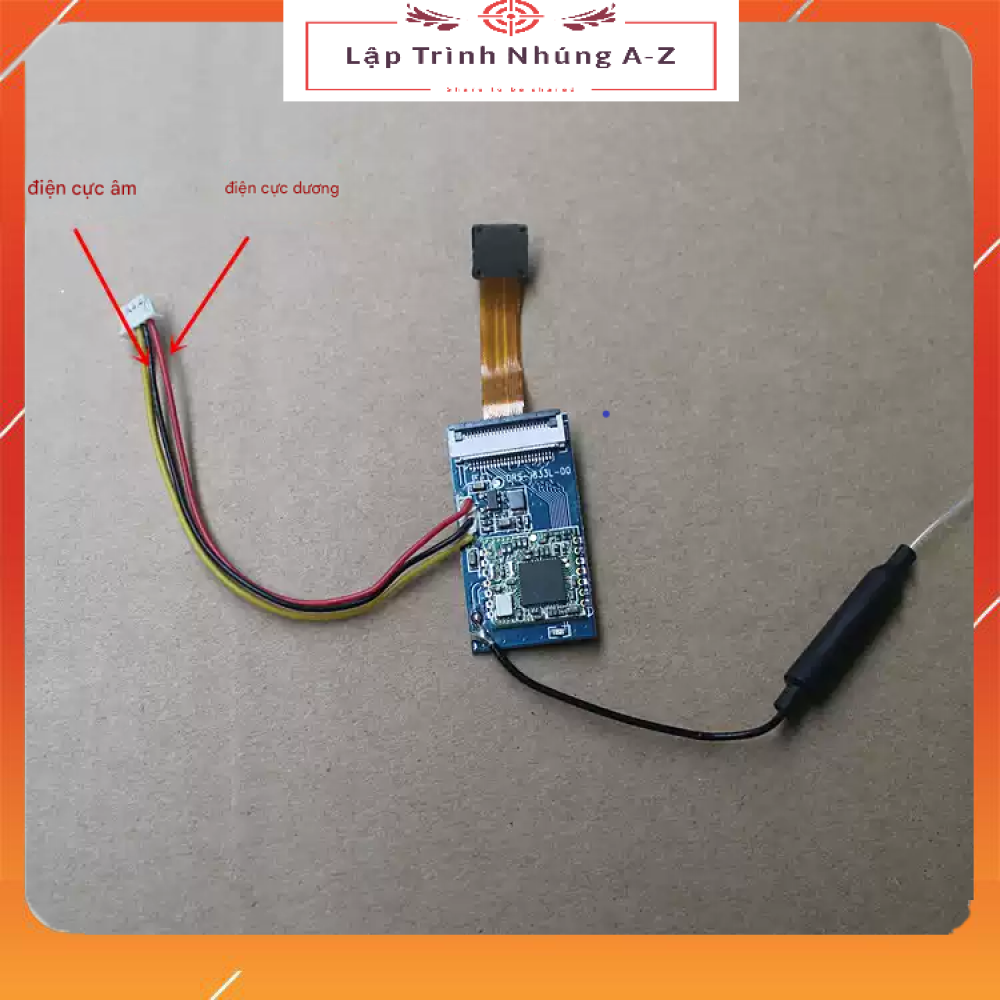 [Lập Trình Nhúng A-Z][G165] Mạch Camera Truyền Hình Ảnh Wifi HD-480P Cho Máy Bay Không Người Lái