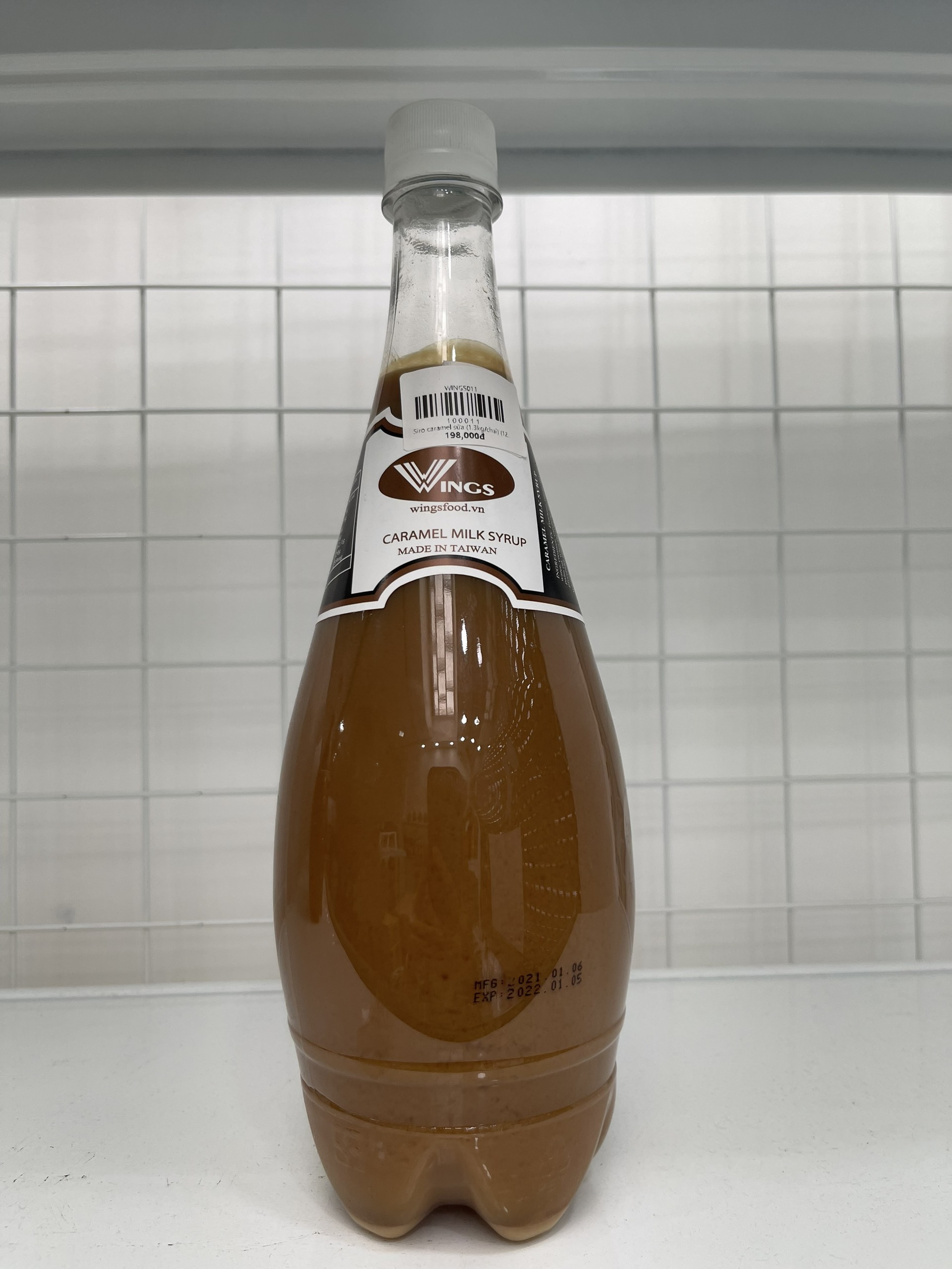 Siro caramel sữa
