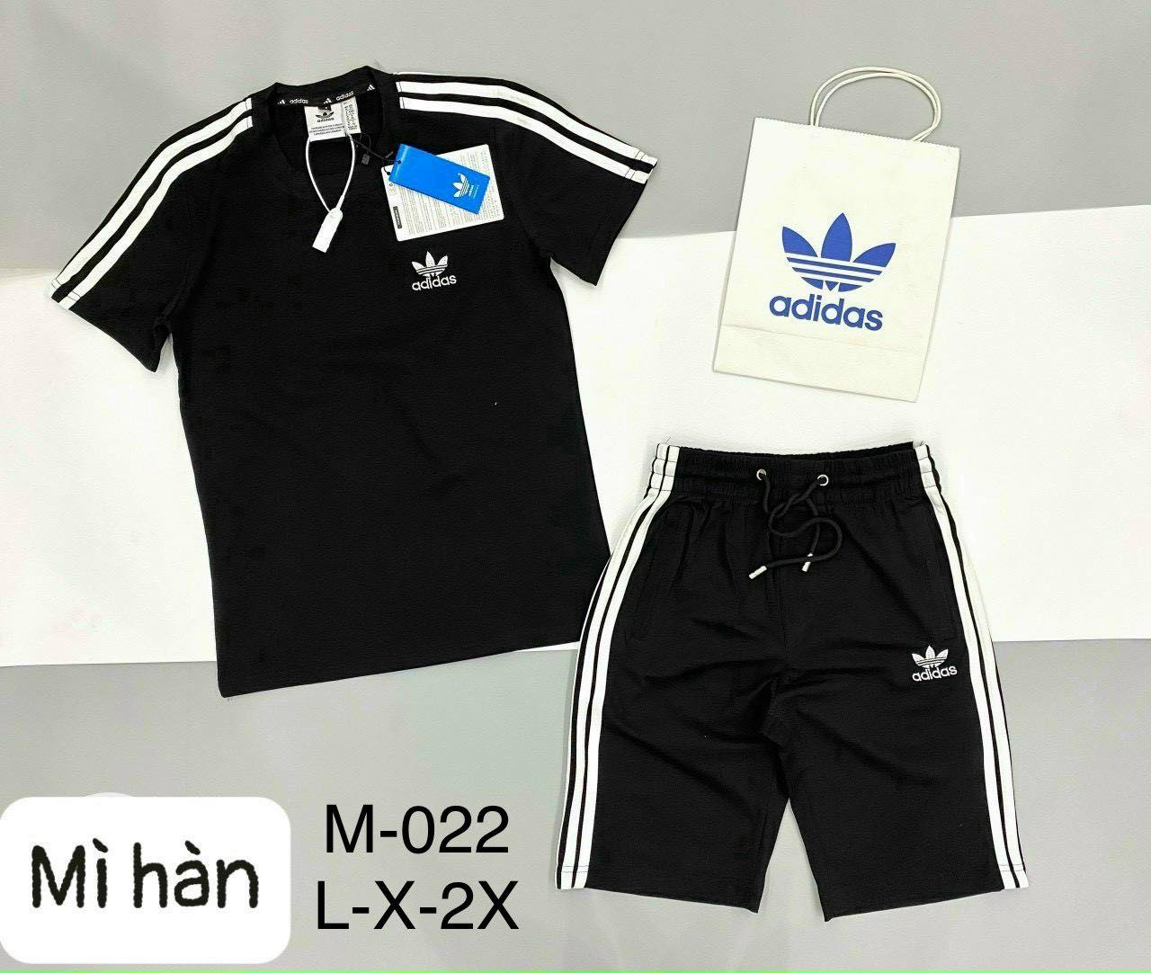 Bộ đồ thể thao nam, đồ bộ mặc hè chất cotton mềm mịn