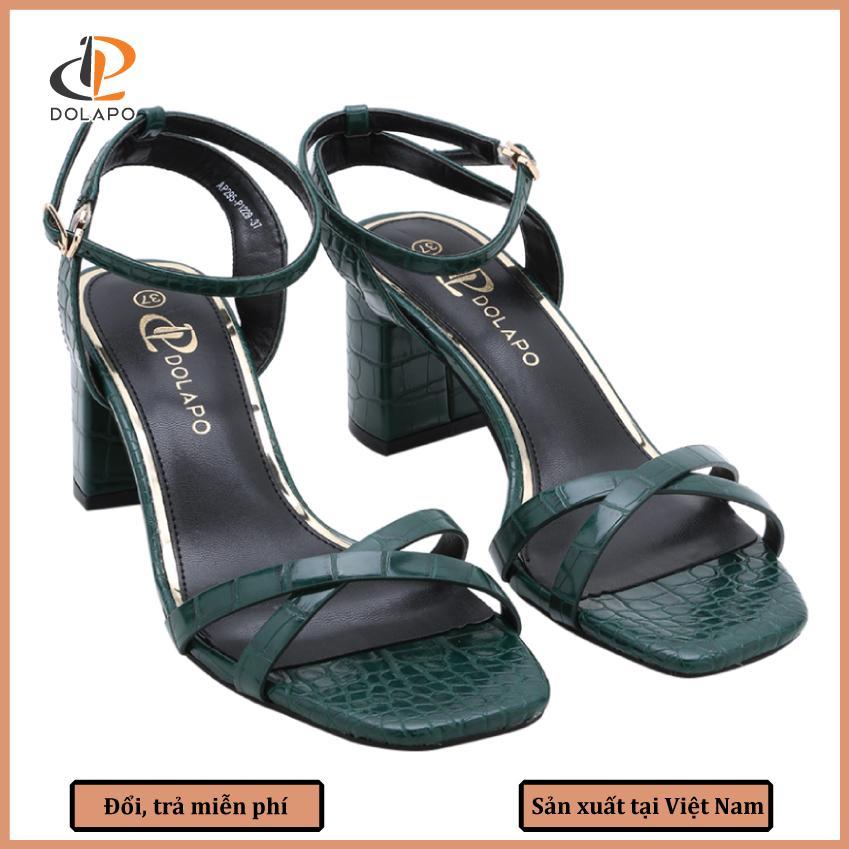 Giày cao gót quai chéo - Giày sandal cao gót