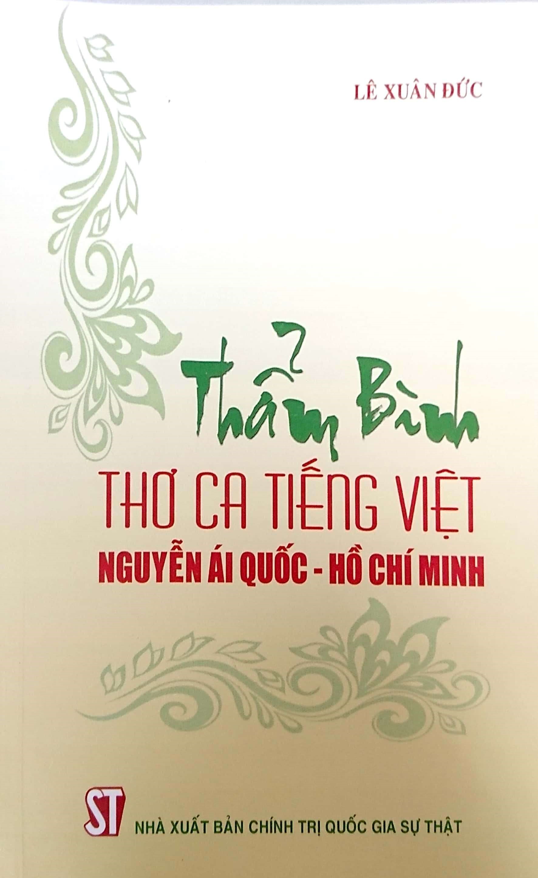 Thẩm bình thơ ca tiếng việt nguyễn ái quốc - hồ chí minh